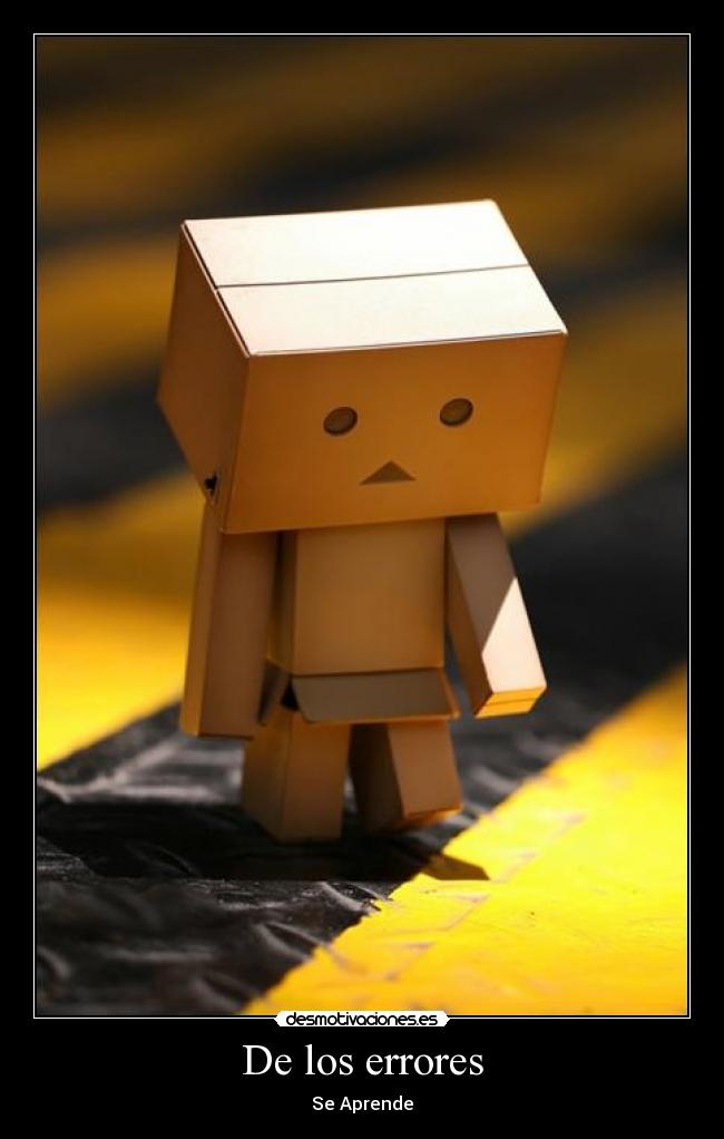 De los errores - Se Aprende