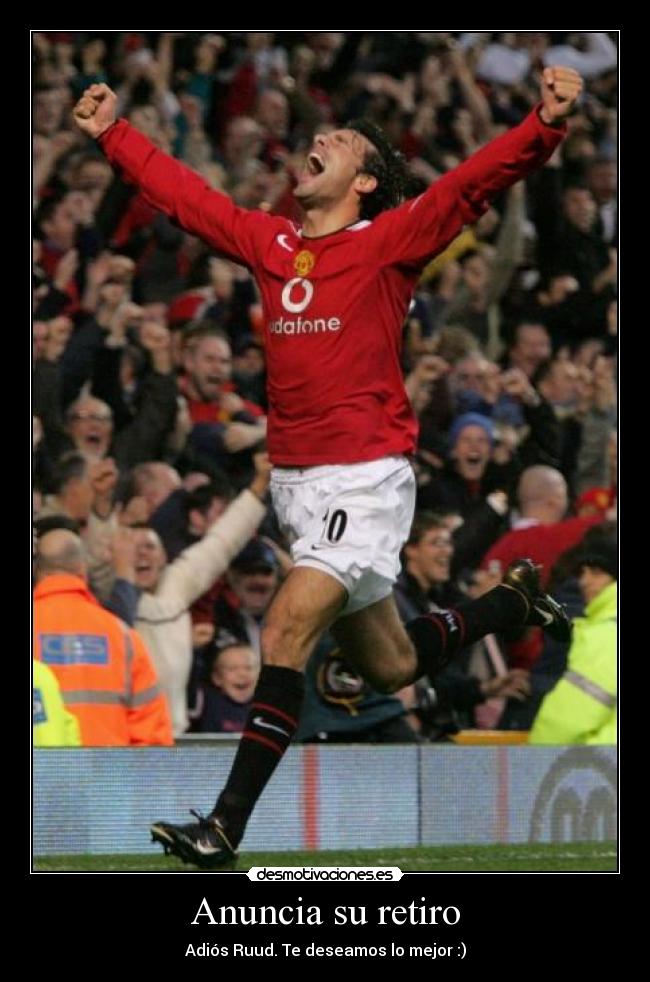 Anuncia su retiro - Adiós Ruud. Te deseamos lo mejor :)