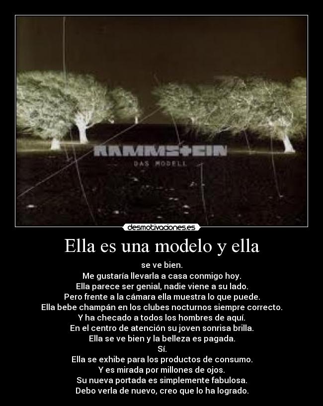 carteles das modell rammstein desmotivaciones