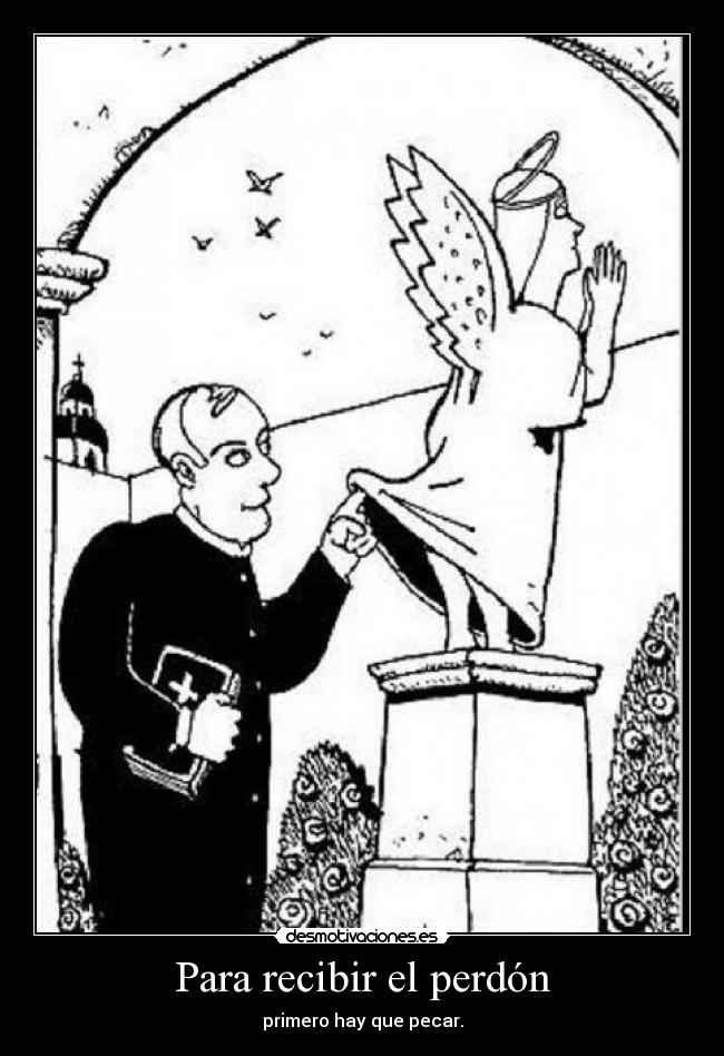 Para recibir el perdón -