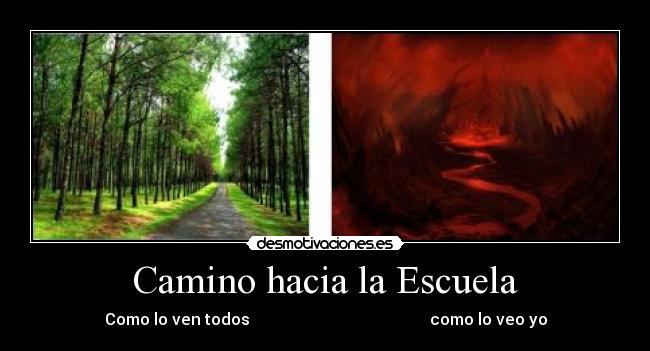 Camino hacia la Escuela - 