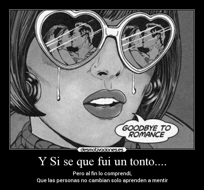 Y Si se que fui un tonto.... - 