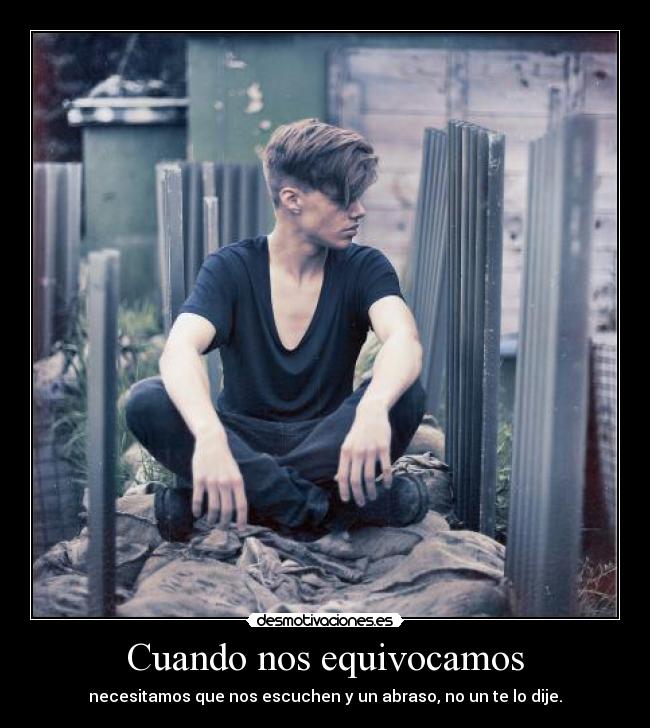 Cuando nos equivocamos - 