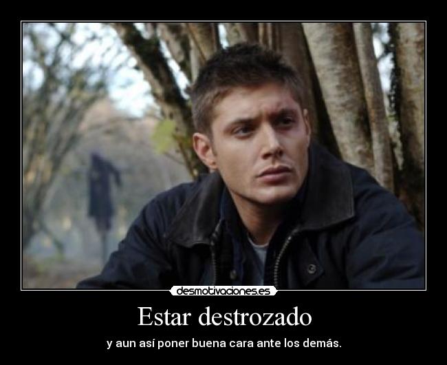 carteles dean winchester desmotivaciones