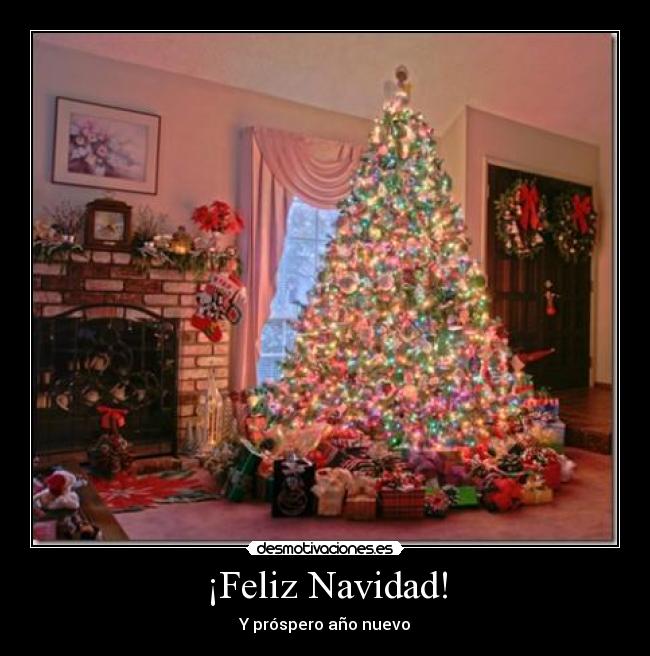 ¡Feliz Navidad! - Y próspero año nuevo