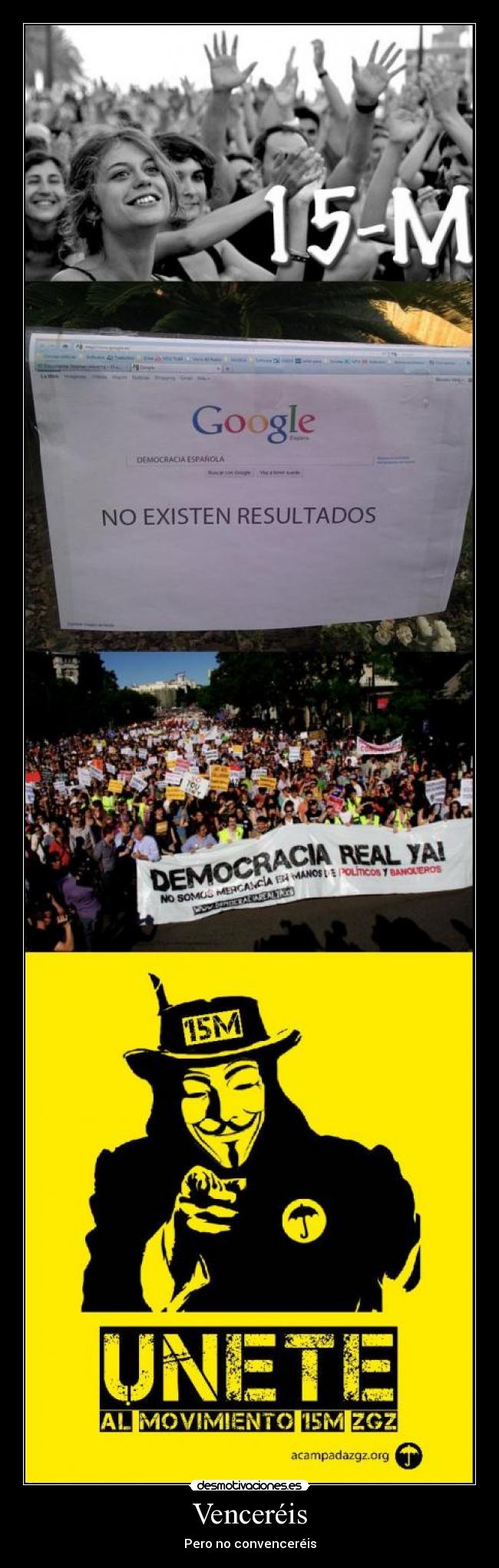 Venceréis - Pero no convenceréis