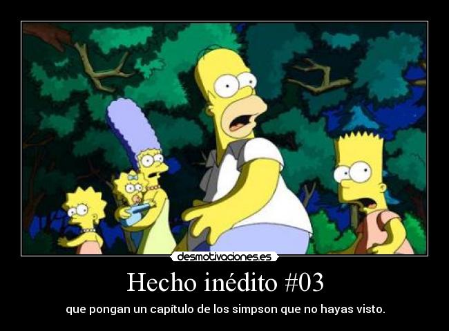 Hecho inédito #03 - 