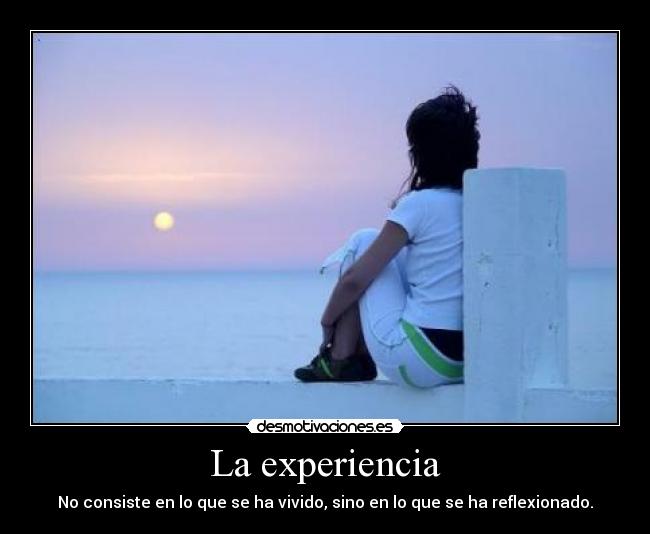 La experiencia - 