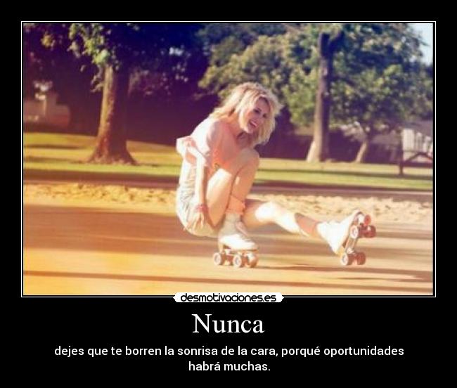 carteles nunca sonreir desmotivaciones