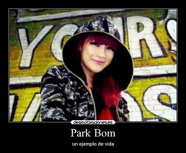 carteles 2ne1 park bom desmotivaciones