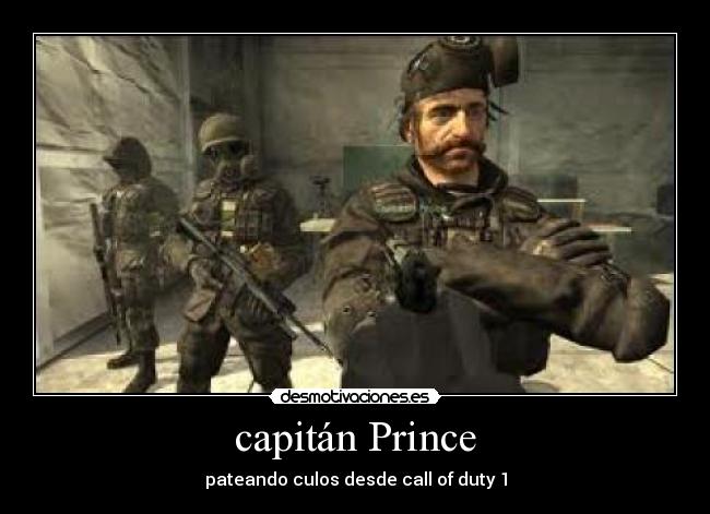 capitán Prince -