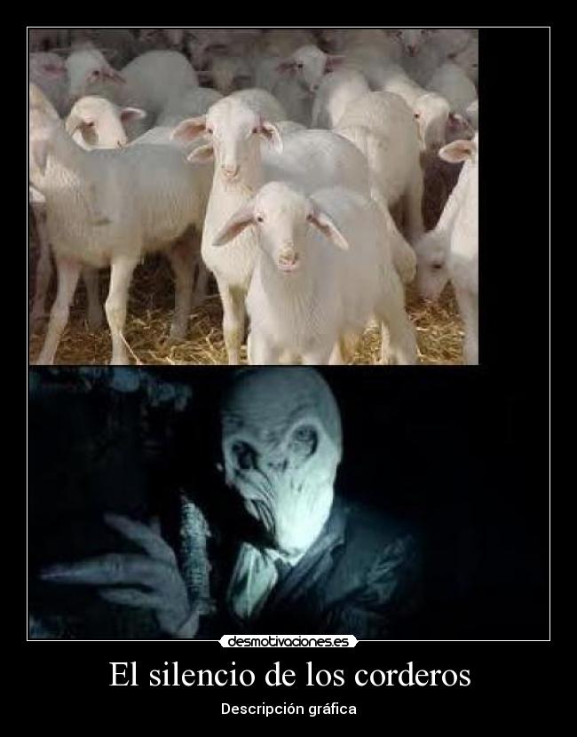 El silencio de los corderos - Descripción gráfica