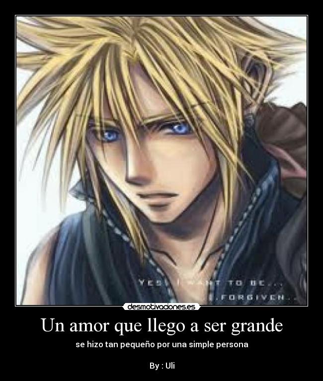 Un amor que llego a ser grande -