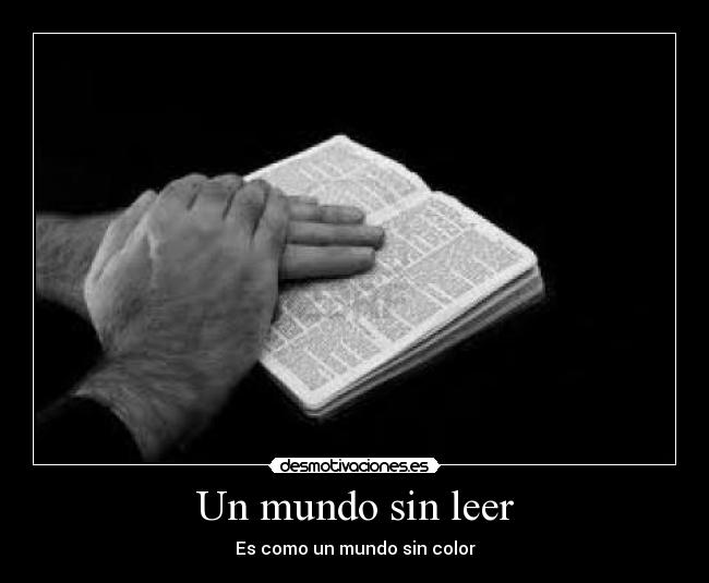 Un mundo sin leer -