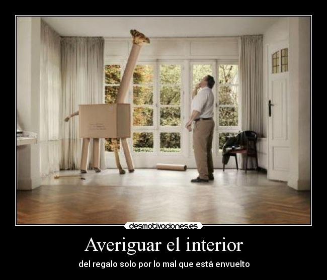 Averiguar el interior - 