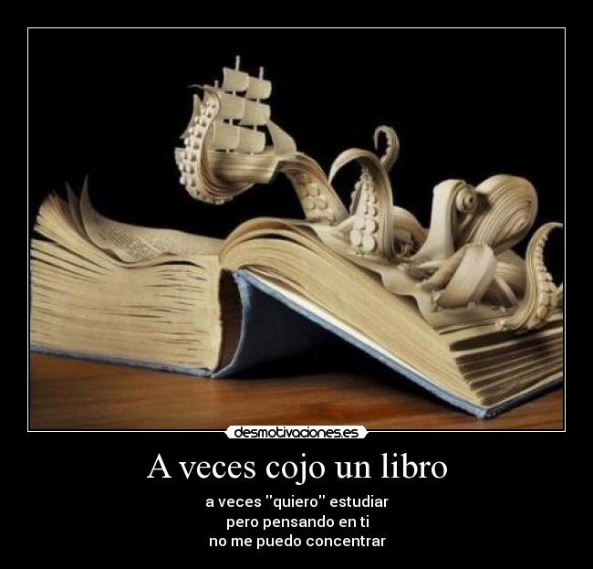 A veces cojo un libro -