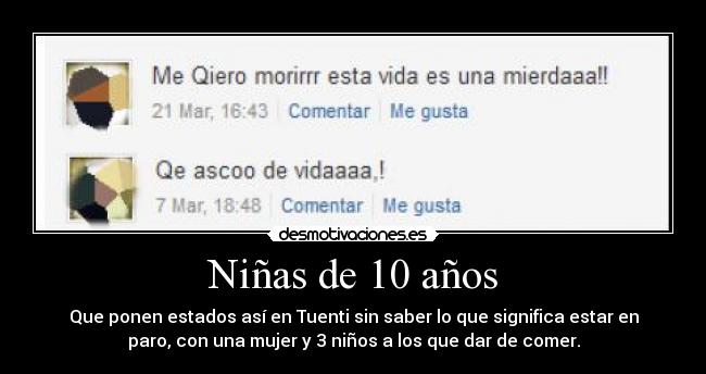 Niñas de 10 años -