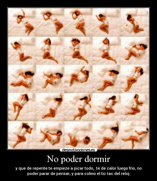 carteles dormir poder dormir desmotivaciones