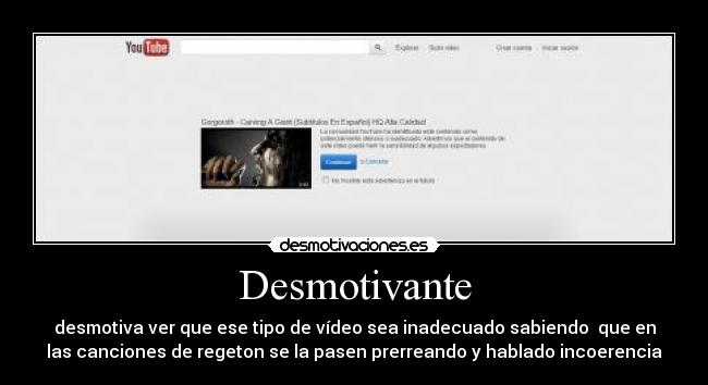 carteles rock desmotivaciones