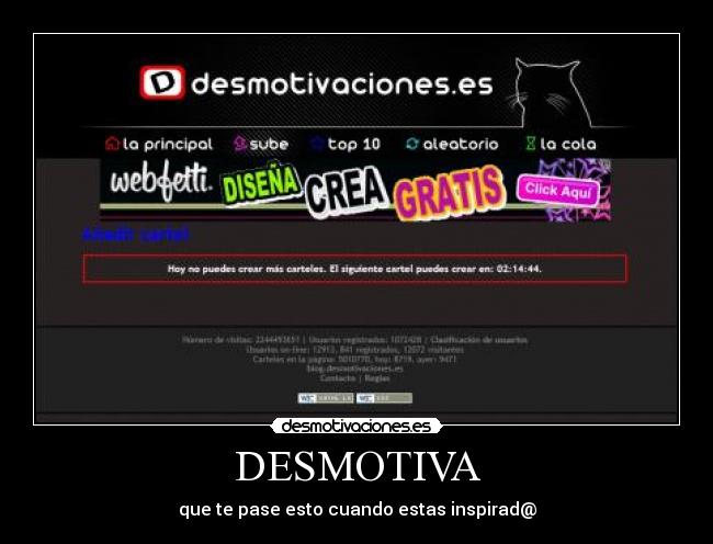 carteles desmotiva desmotivaciones