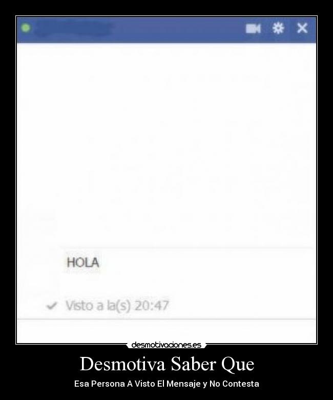 Desmotiva Saber Que -