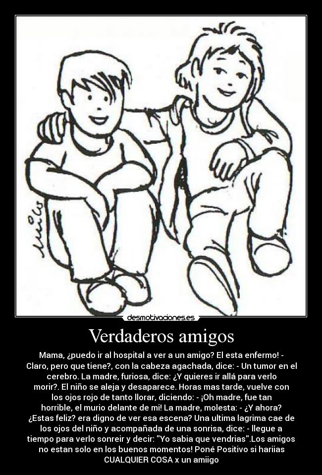Verdaderos amigos -