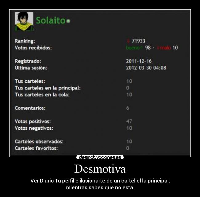 carteles perfil principal desmotivaciones desmotivaciones