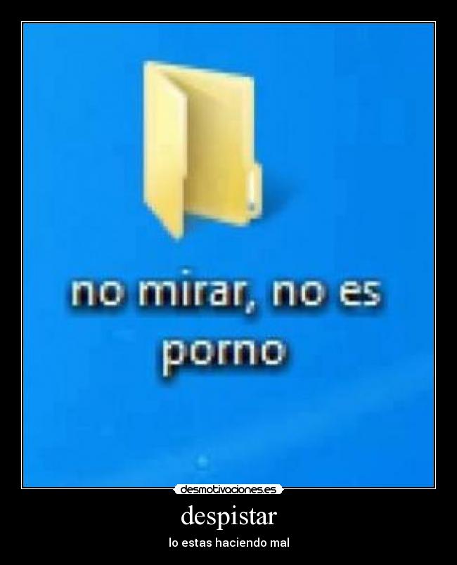 despistar - lo estas haciendo mal