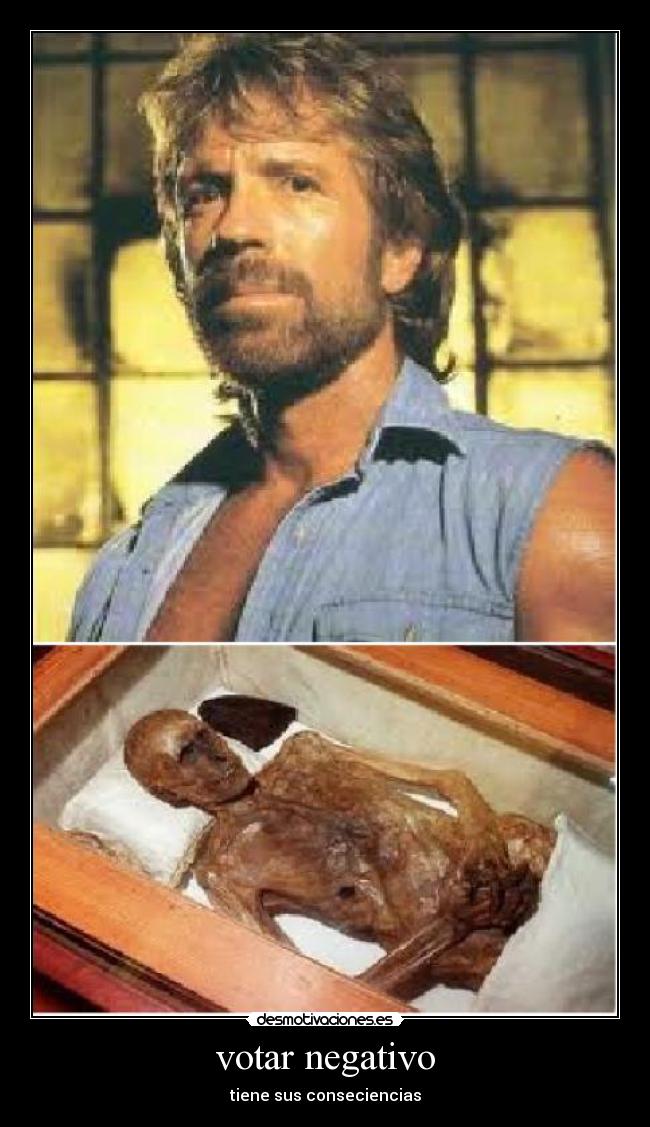 votar negativo -