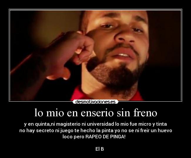 lo mio en enserio sin freno -