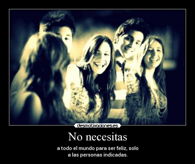 No necesitas - 