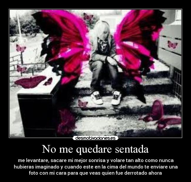 No me quedare sentada - 