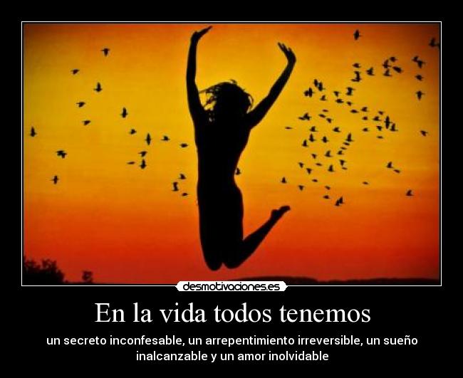 En la vida todos tenemos - 