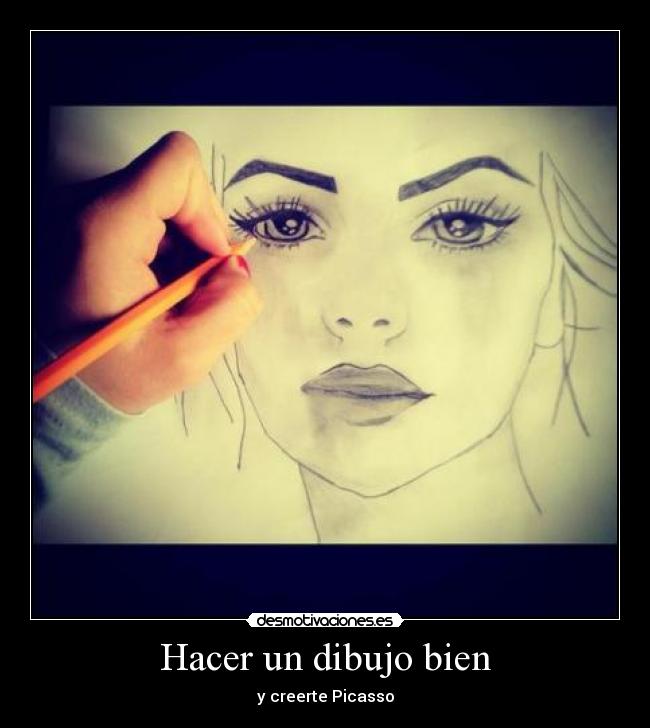 Hacer un dibujo bien -