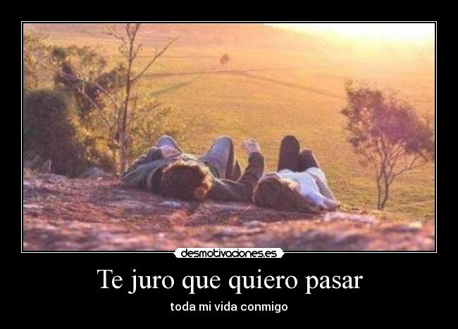 Te juro que quiero pasar - 