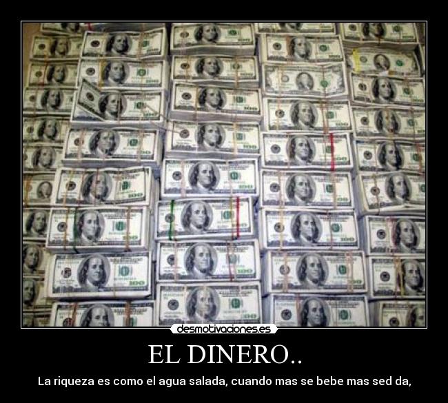 EL DINERO.. - 