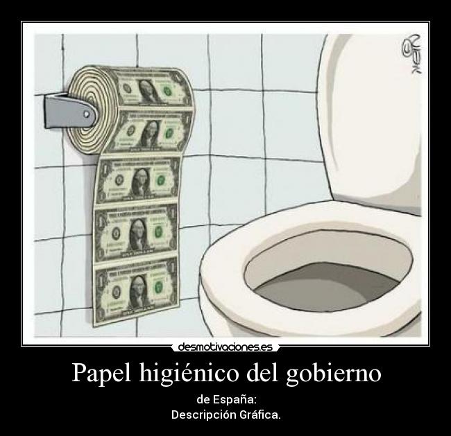 Papel higiénico del gobierno - 