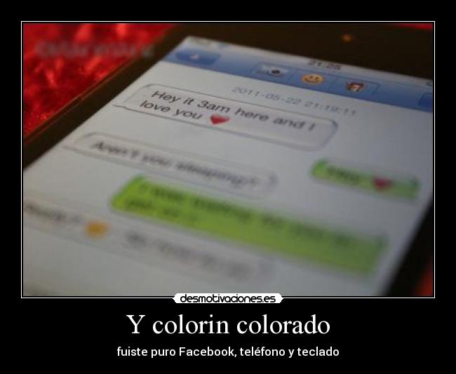Y colorin colorado -