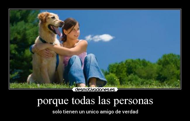 porque todas las personas -
