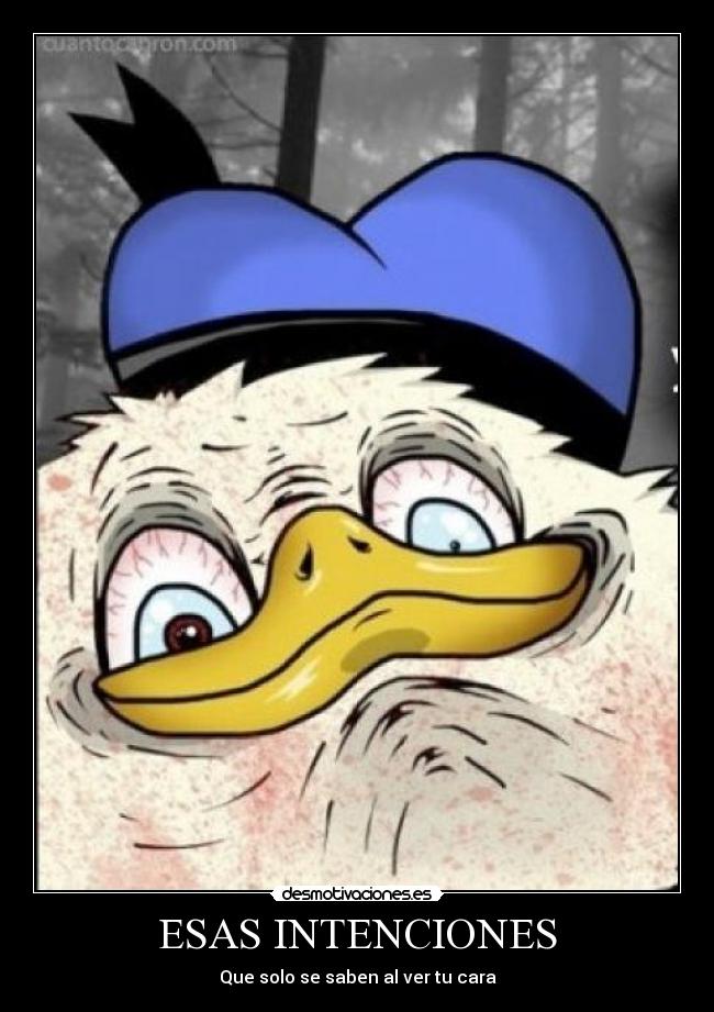 ESAS INTENCIONES - Que solo se saben al ver tu cara