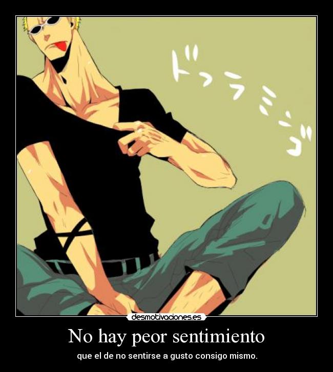 No hay peor sentimiento - 