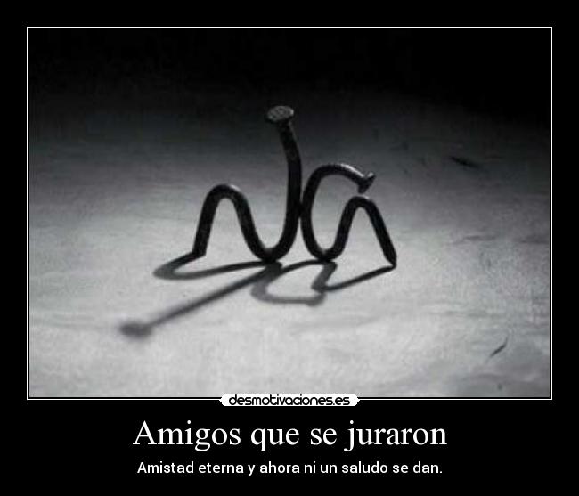 Amigos que se juraron -