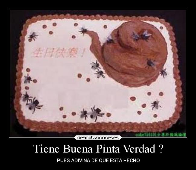 Tiene Buena Pinta Verdad ? -