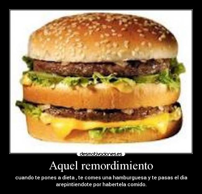 Aquel remordimiento -