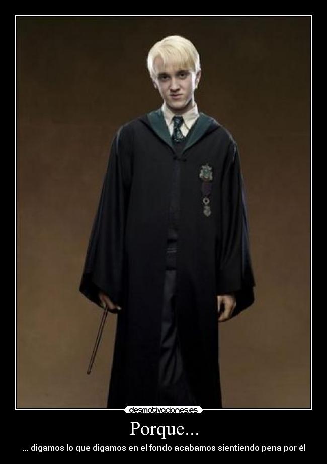 carteles draco malfoy desmotivaciones