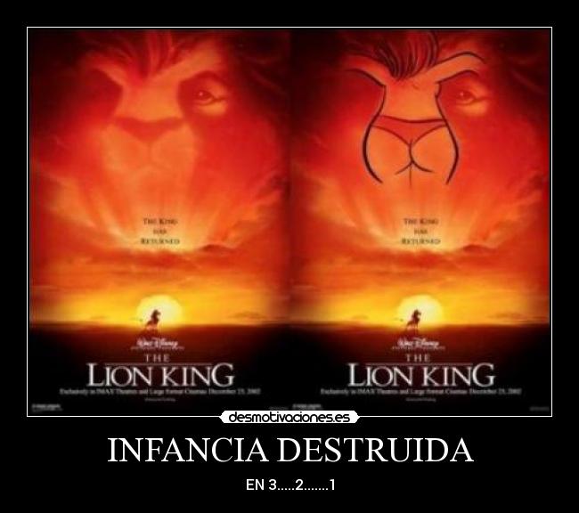 INFANCIA DESTRUIDA - EN 3.....2.......1