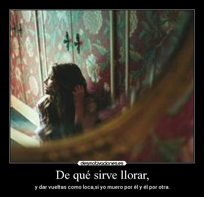 carteles llorar without you desmotivaciones