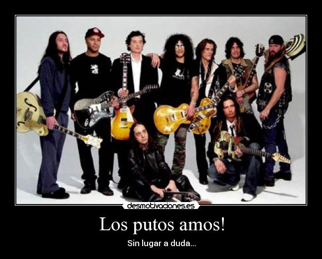 carteles los mejores guitarristas del mundo desmotivaciones