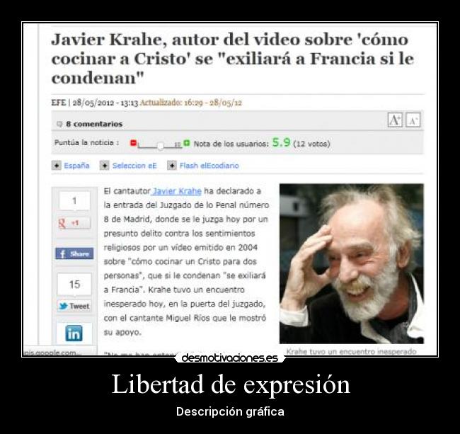 Libertad de expresión - 