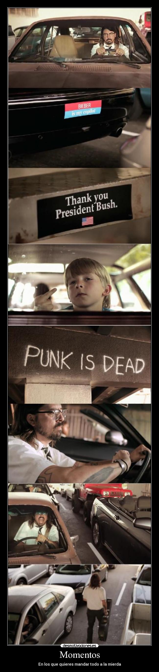 Momentos - En los que quieres mandar todo a la mierda